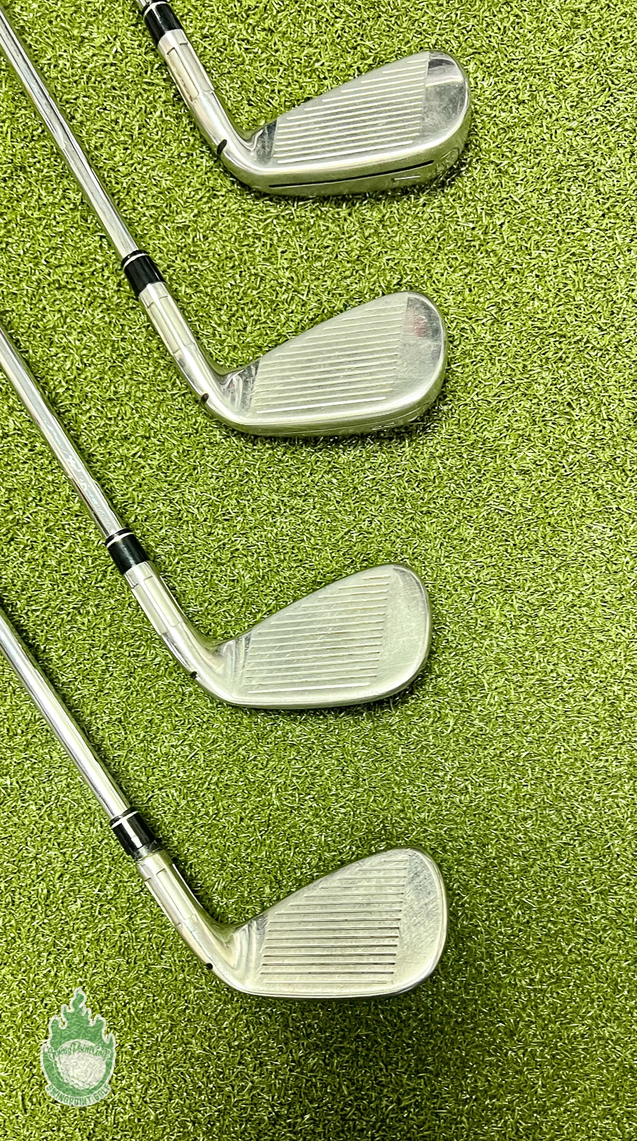 Used Left Handed TaylorMade M6 Irons 5-PW KBS MAX 85g Stiff Flex Steel Golf Set 10 Used Left Handed TaylorMade M6 Irons 5-PW KBS MAX 85g Stiff Flex Steel Golf Set - Image 8