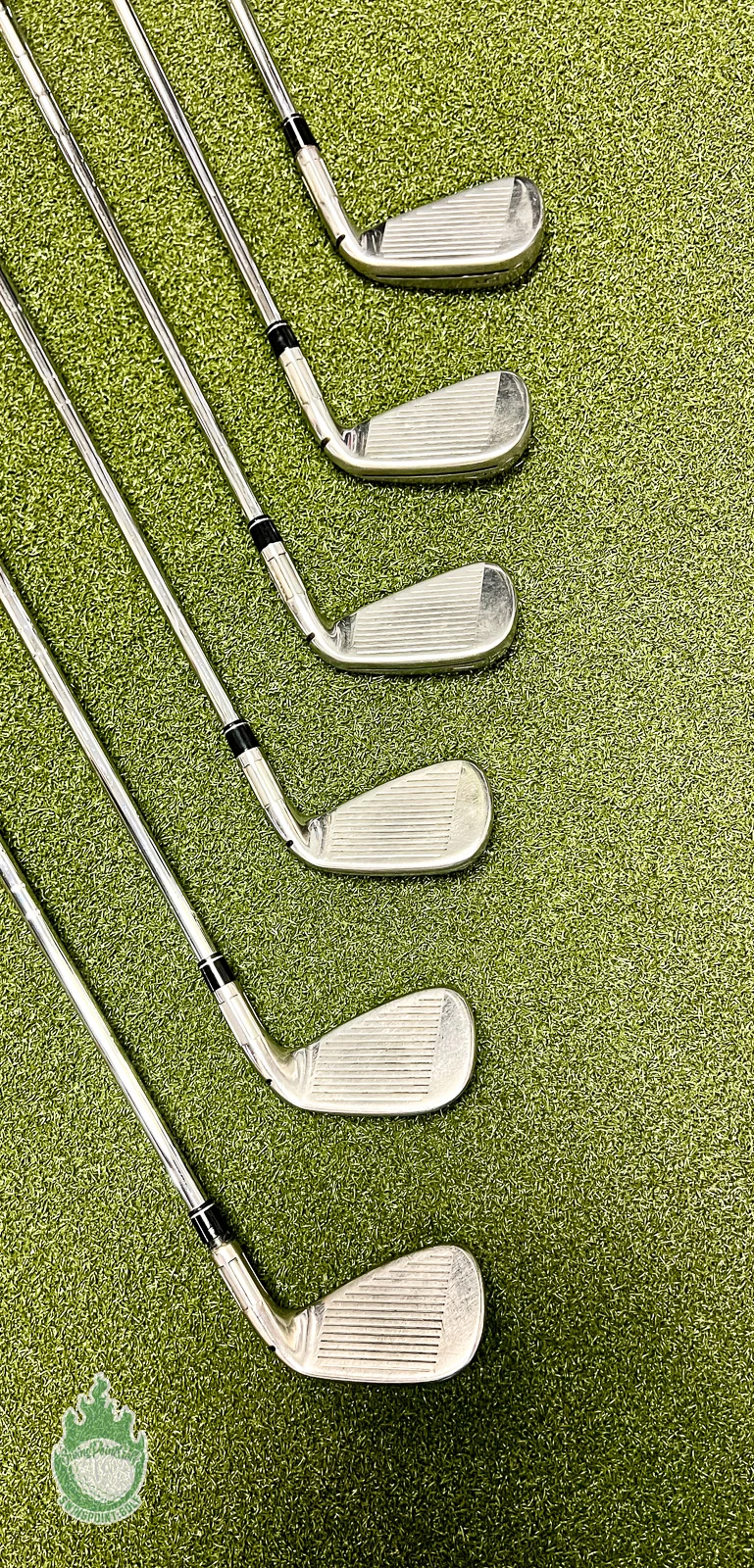 Used Left Handed TaylorMade M6 Irons 5-PW KBS MAX 85g Stiff Flex Steel Golf Set 12 Used Left Handed TaylorMade M6 Irons 5-PW KBS MAX 85g Stiff Flex Steel Golf Set - Image 10