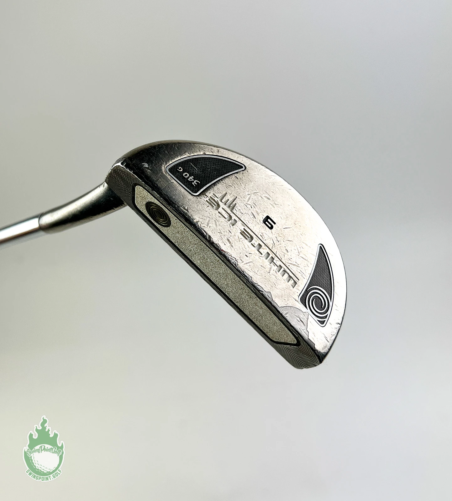 Used Right Handed Odyssey White Ice #9 35″ Putter Steel Golf Club W/ Headcover 6 Used Right Handed Odyssey White Ice #9 35″ Putter Steel Golf Club W/ Headcover - Image 4