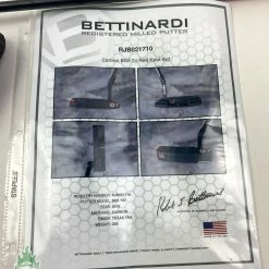 Used RH Bettinardi Raw Carbon BB8 Tri Red Kool-Aid 34″ Putter Steel Golf Club -Callaway Club Shop IMG 6285 1