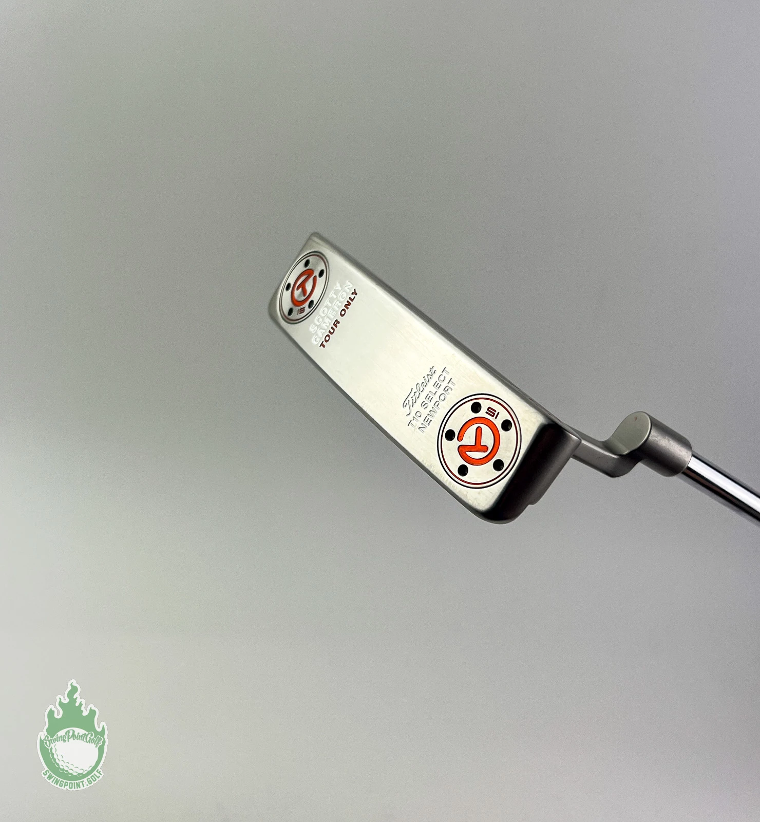 Used Scotty Cameron T10 Select Newport Tour Only 35″ Circle T Putter Steel Golf 3 Used Scotty Cameron T10 Select Newport Tour Only 35″ Circle T Putter Steel Golf