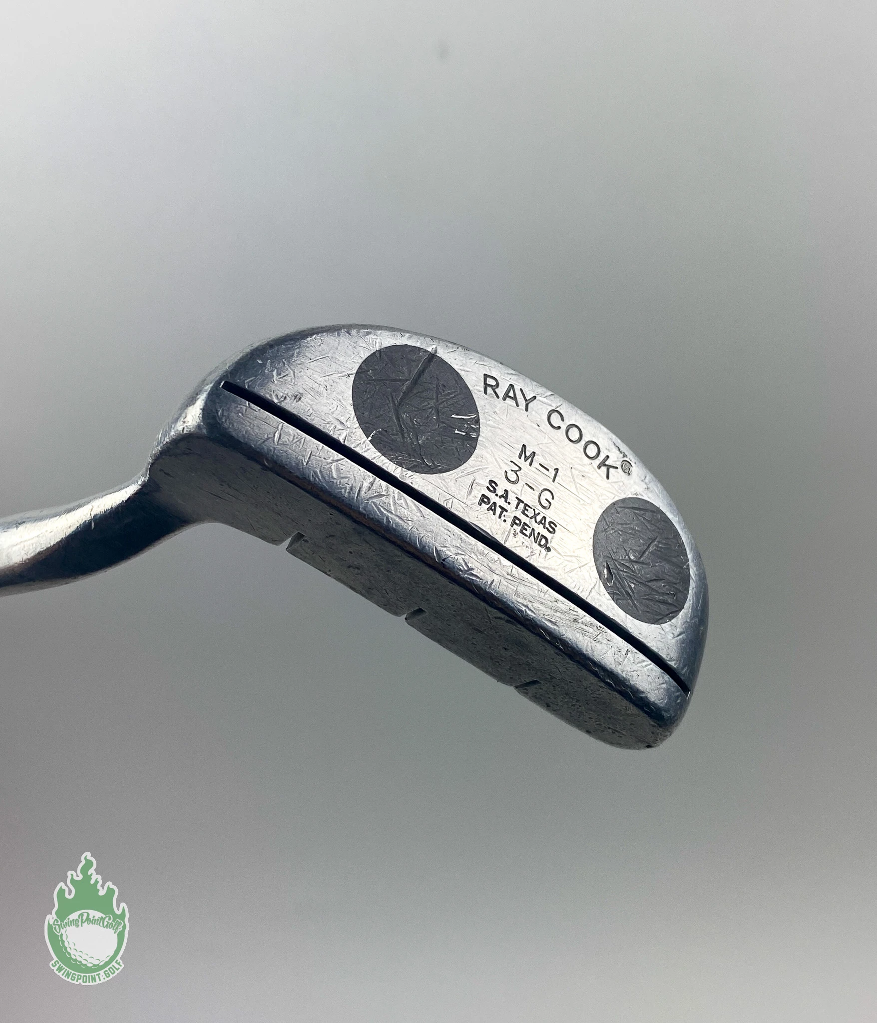 Used Right Handed Ray Cook M-1 3-G 35″ Putter Steel Golf Club Ships Free 4 Used Right Handed Ray Cook M-1 3-G 35″ Putter Steel Golf Club Ships Free - Image 2