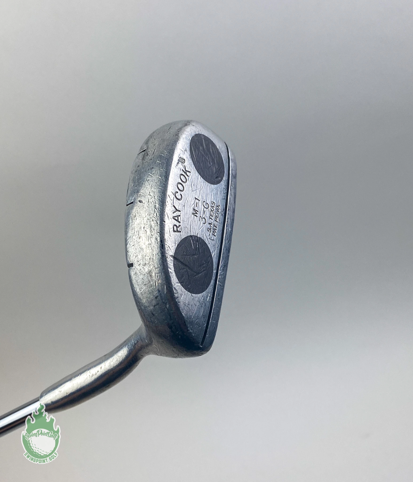 Used Right Handed Ray Cook M-1 3-G 35″ Putter Steel Golf Club Ships Free 6 Used Right Handed Ray Cook M-1 3-G 35″ Putter Steel Golf Club Ships Free - Image 4