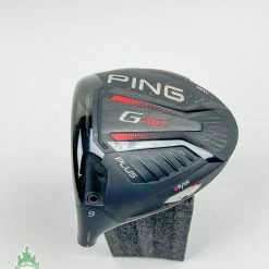 Used Left Handed Ping G410 Plus Driver 9* HEAD ONLY Golf Club Needs Screw