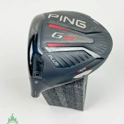 Used Left Handed Ping G410 Plus Driver 9* HEAD ONLY Golf Club Needs Screw -Callaway Club Shop IMG 6515