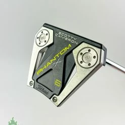 Used Titleist Scotty Cameron Phantom X 6 STR Mallet 34″ Putter Steel Golf Club