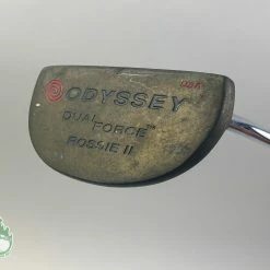 Used Right Handed Odyssey Dual Force Rossie II 34″ Putter Steel Golf Club