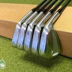 Used Piretti Fujimoto Forged Irons 6-PW LA Golf A Series Reg Graphite Golf Set