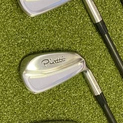Used Piretti Fujimoto Forged Irons 6-PW LA Golf A Series Reg Graphite Golf Set -Callaway Club Shop IMG 6695