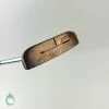 Used Right Handed Acushnet Golf Bulls Eye Wide Flange 4-A 35″ Putter Golf Club -Callaway Club Shop IMG 6718