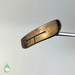 Used Right Handed Acushnet Golf Bulls Eye Wide Flange 4-A 35″ Putter Golf Club 22 Used Right Handed Acushnet Golf Bulls Eye Wide Flange 4-A 35″ Putter Golf Club -Callaway Club Shop IMG 6721
