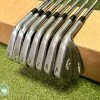 Used Callaway X-Forged/APEX MB Forged Raw ’18 Irons 4-PW Stiff Flex Steel Set