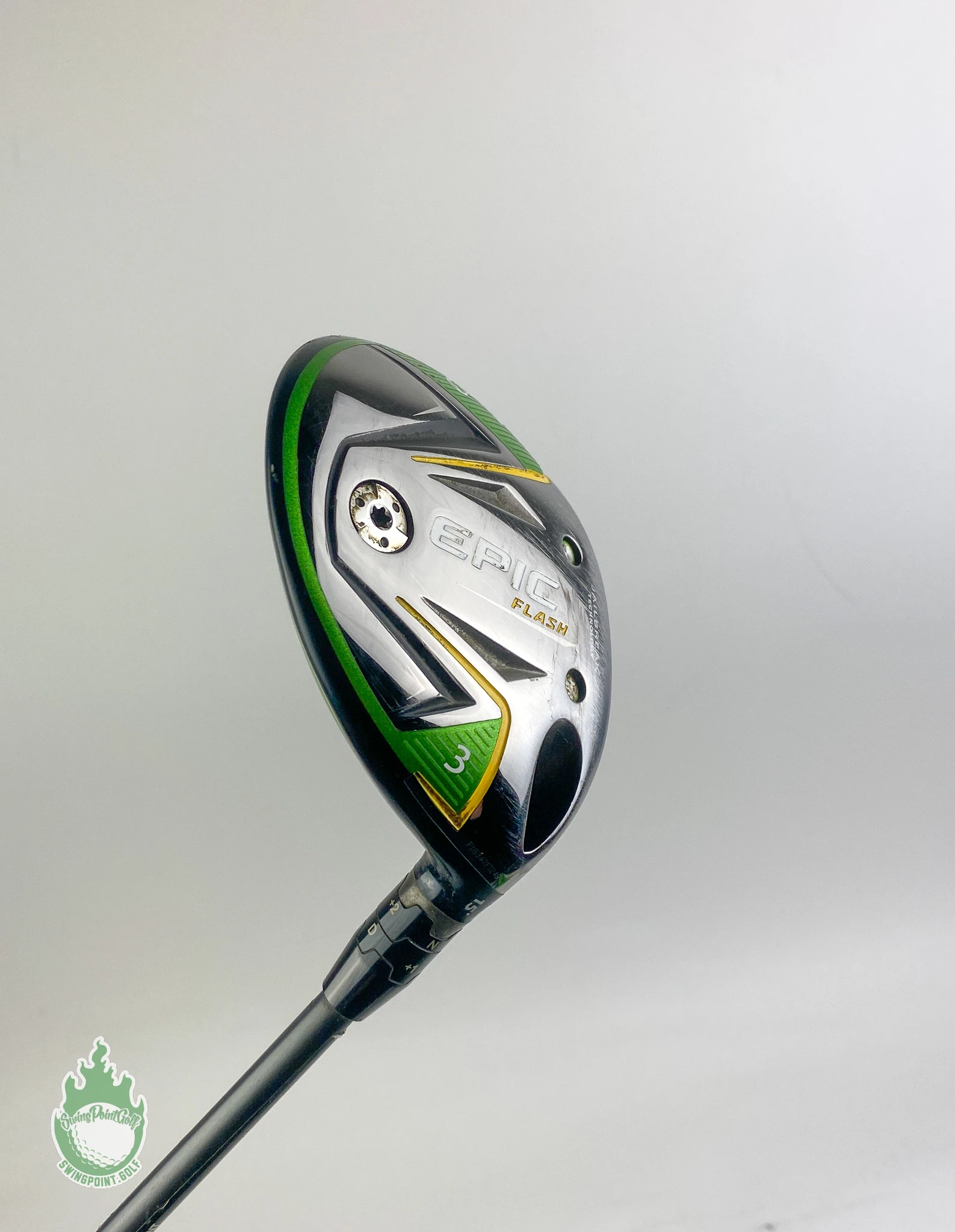 Used Callaway Epic Flash Fairway 3 Wood 15* 6.0 70g Stiff Graphite Golf W/HC 4 Used Callaway Epic Flash Fairway 3 Wood 15* 6.0 70g Stiff Graphite Golf W/HC - Image 2