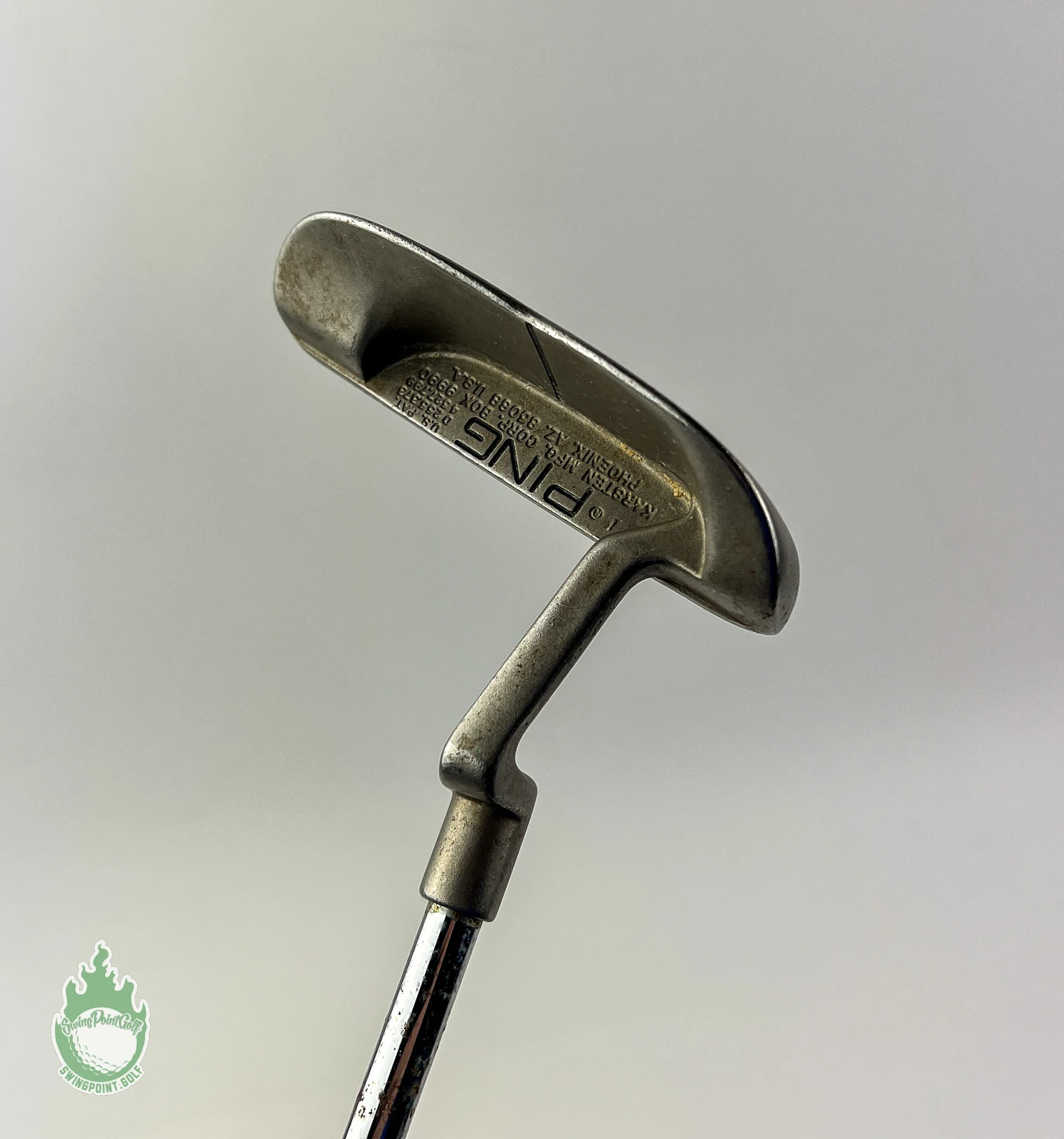 Used Right Handed Ping Karsten B60 35.5″ Putter Steel Golf Club Ping Grip 11 Used Right Handed Ping Karsten B60 35.5″ Putter Steel Golf Club Ping Grip - Image 9