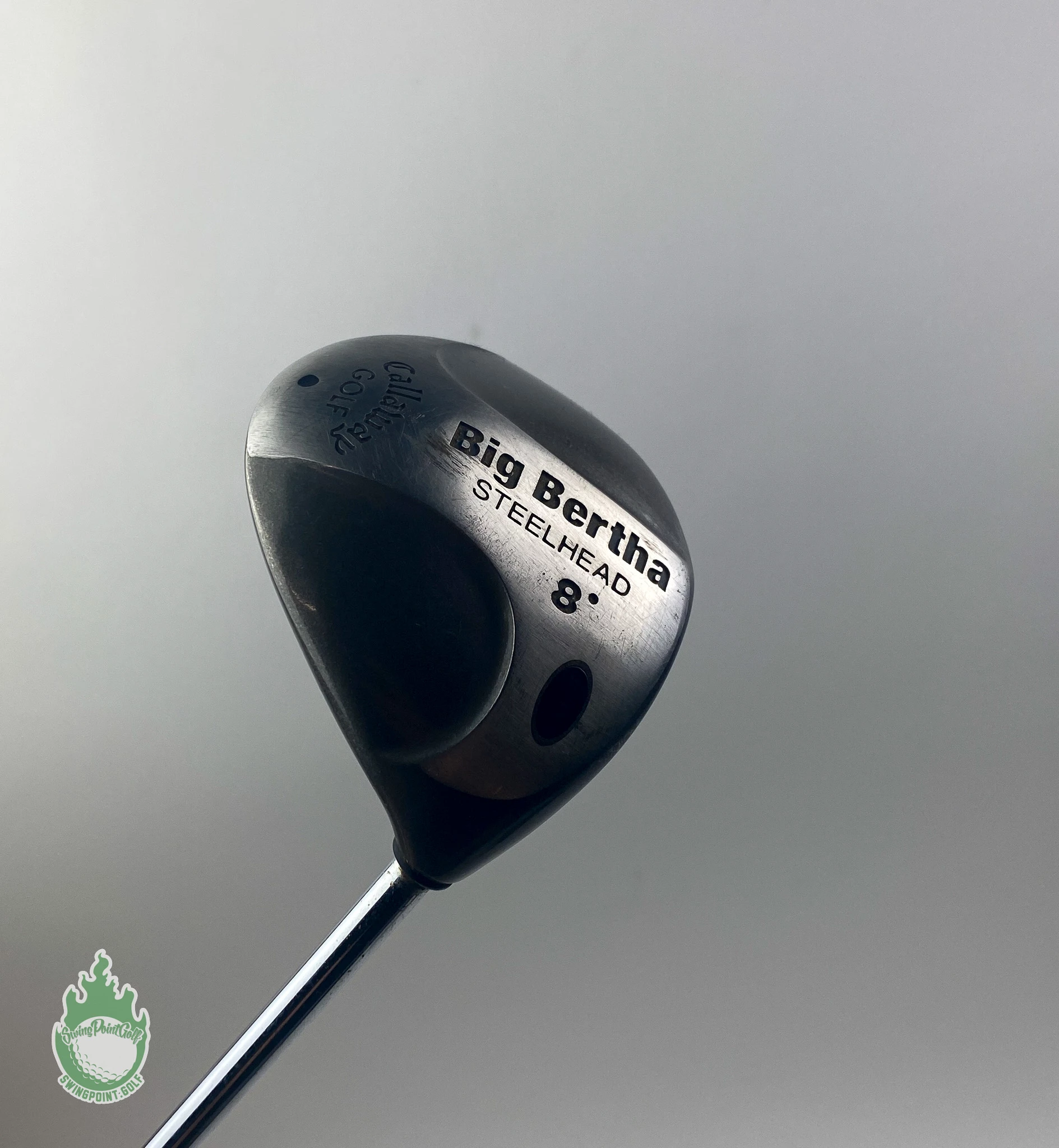 Used Right Handed Callaway Big Bertha Steelhead Driver 8* Steel Golf Club 5 Used Right Handed Callaway Big Bertha Steelhead Driver 8* Steel Golf Club - Image 3