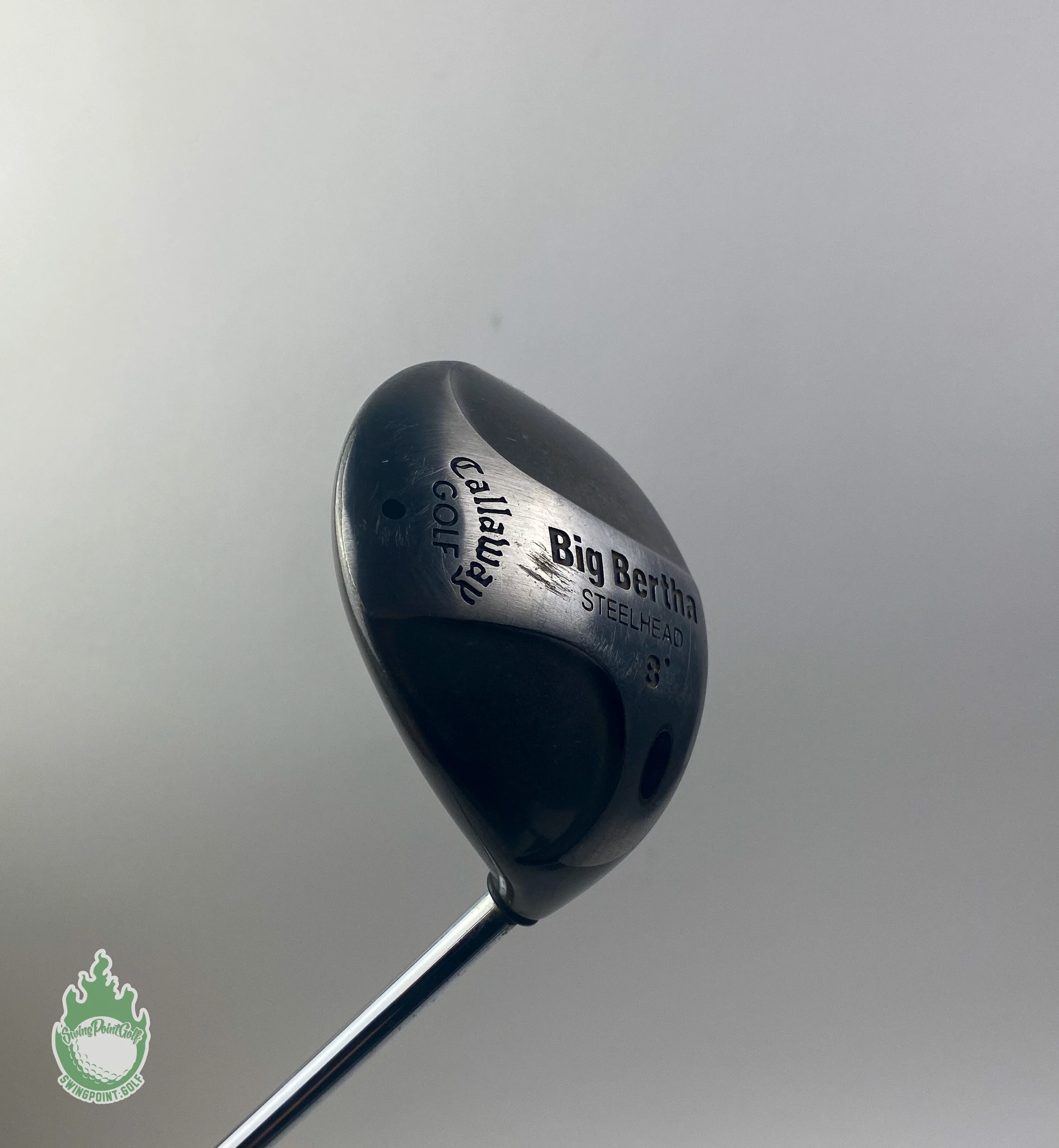 Used Right Handed Callaway Big Bertha Steelhead Driver 8* Steel Golf Club 3 Used Right Handed Callaway Big Bertha Steelhead Driver 8* Steel Golf Club