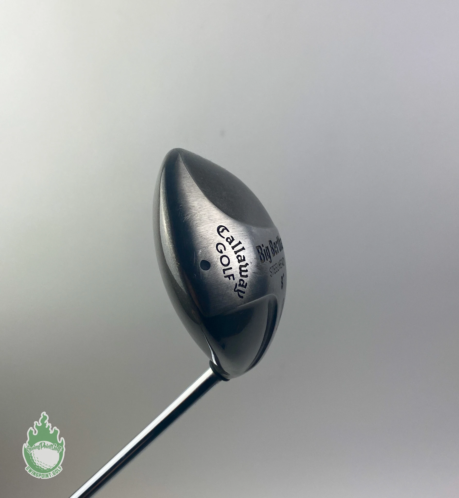 Used Right Handed Callaway Big Bertha Steelhead Driver 8* Steel Golf Club 4 Used Right Handed Callaway Big Bertha Steelhead Driver 8* Steel Golf Club - Image 2