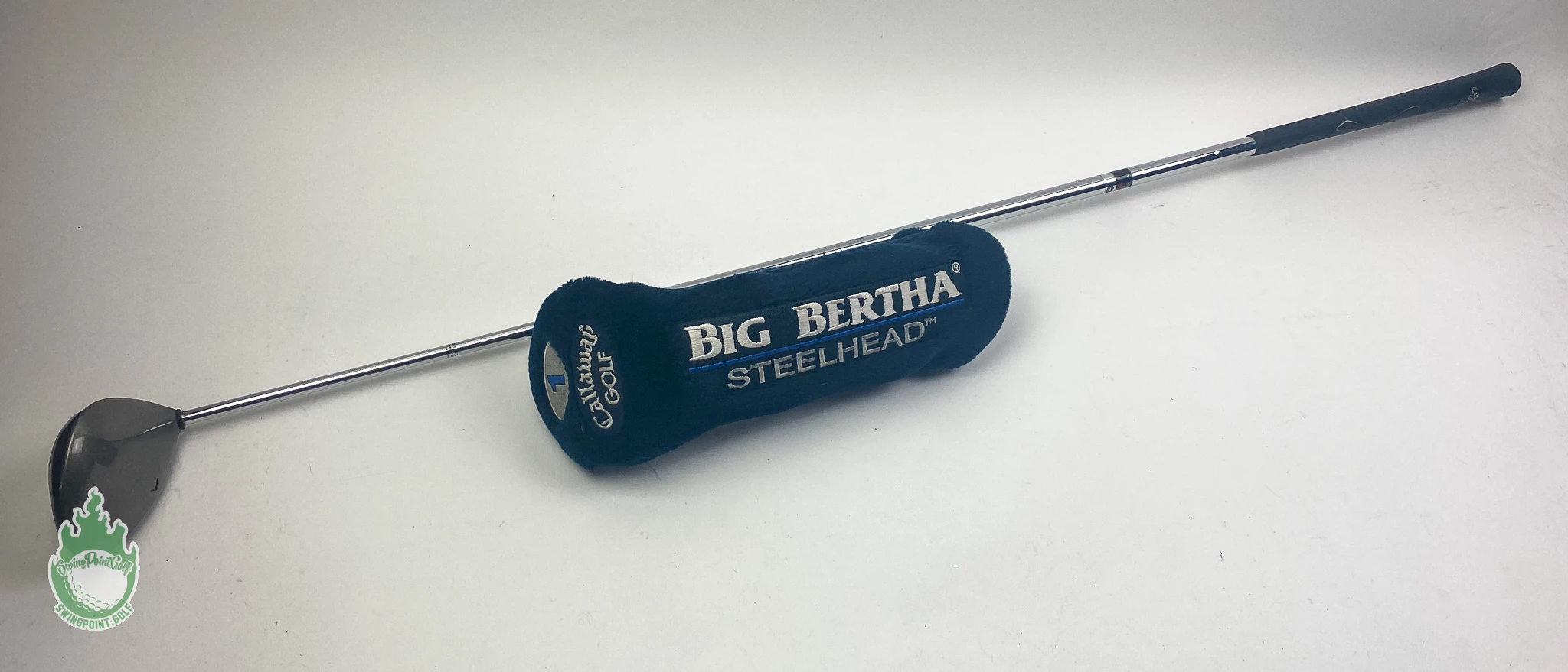 Used Right Handed Callaway Big Bertha Steelhead Driver 8* Steel Golf Club 14 Used Right Handed Callaway Big Bertha Steelhead Driver 8* Steel Golf Club - Image 12
