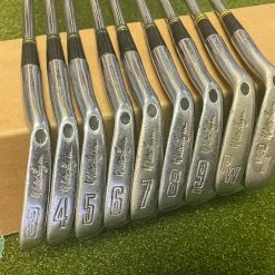 Used RH Walter Hagen The Haig Irons 3-PW/SW CF-4 Stiff Flex Steel Golf Club Set -Callaway Club Shop IMG 6997