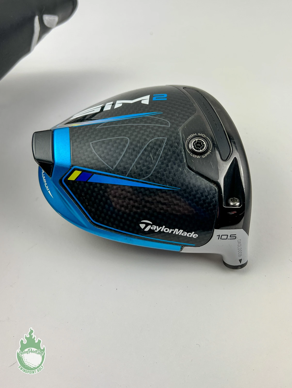 Used Tour Issued 2021 TaylorMade SIM 2 Driver 10.5* HEAD ONLY Golf Club + Sign 4 Used Tour Issued 2021 TaylorMade SIM 2 Driver 10.5* HEAD ONLY Golf Club + Sign - Image 2