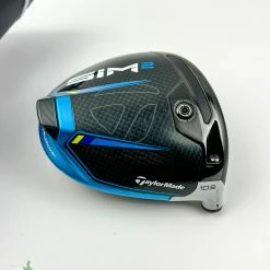Used Tour Issued 2021 TaylorMade SIM 2 Driver 10.5* HEAD ONLY Golf Club + Sign 24 Used Tour Issued 2021 TaylorMade SIM 2 Driver 10.5* HEAD ONLY Golf Club + Sign -Callaway Club Shop IMG 7021