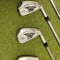 Used RH Callaway APEX Forged ’19/CF19 Irons 4-PW/AW Elevate 95g Stiff Steel Set -Callaway Club Shop IMG 7084 1
