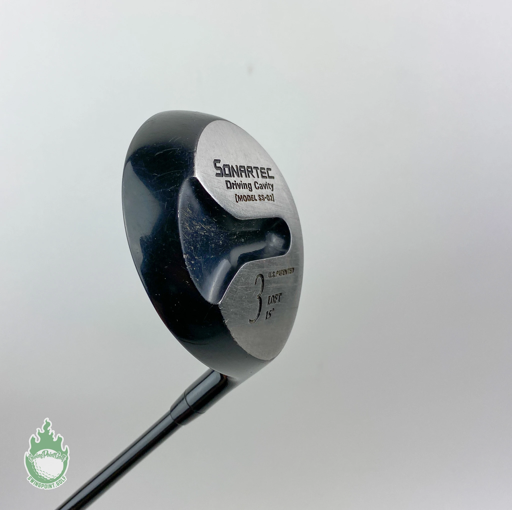 Used RH Sonartec Driving Cavity Model SS-02 Fairway 3 Wood 15* Stiff Graphite 4 Used RH Sonartec Driving Cavity Model SS-02 Fairway 3 Wood 15* Stiff Graphite - Image 2