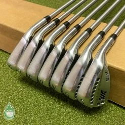 Used PXG 0311XF Gen 2 Forged Irons 6-PW/GW/SW C-Taper 110g Stiff Steel Golf Set
