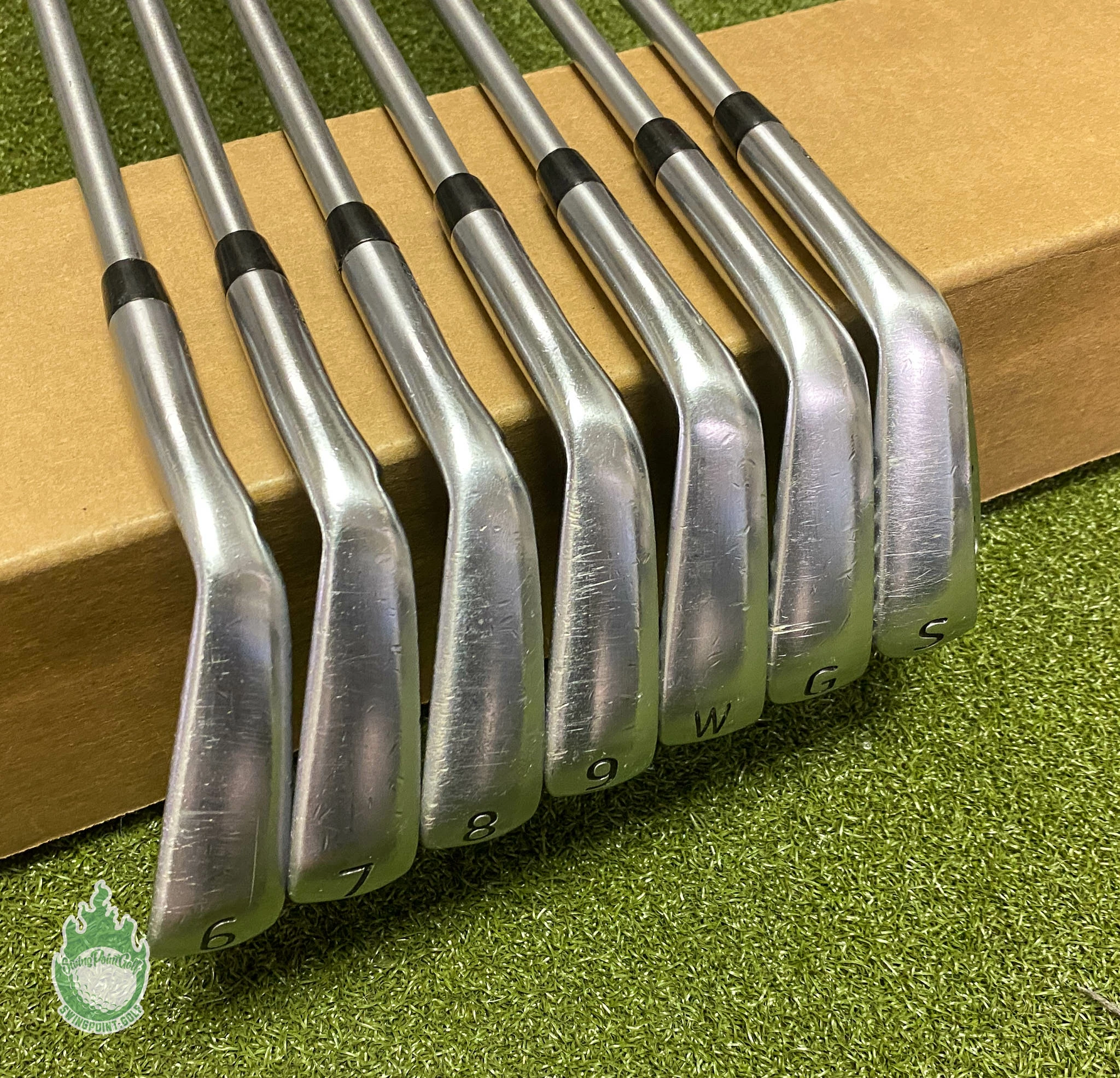 Used PXG 0311XF Gen 2 Forged Irons 6-PW/GW/SW C-Taper 110g Stiff Steel Golf Set 4 Used PXG 0311XF Gen 2 Forged Irons 6-PW/GW/SW C-Taper 110g Stiff Steel Golf Set - Image 2