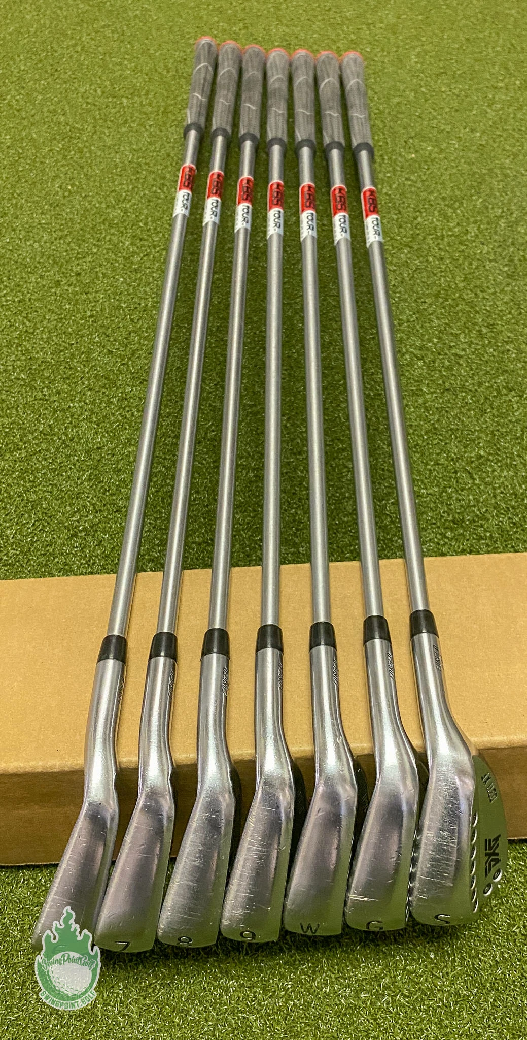 Used PXG 0311XF Gen 2 Forged Irons 6-PW/GW/SW C-Taper 110g Stiff Steel Golf Set 13 Used PXG 0311XF Gen 2 Forged Irons 6-PW/GW/SW C-Taper 110g Stiff Steel Golf Set - Image 11