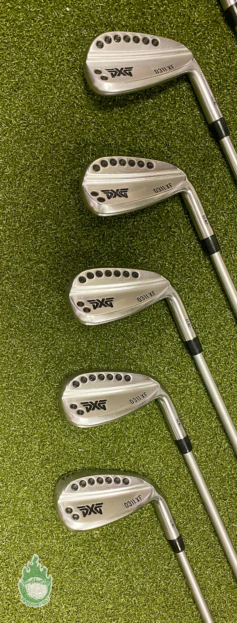 Used PXG 0311XF Gen 2 Forged Irons 6-PW/GW/SW C-Taper 110g Stiff Steel Golf Set 10 Used PXG 0311XF Gen 2 Forged Irons 6-PW/GW/SW C-Taper 110g Stiff Steel Golf Set - Image 8