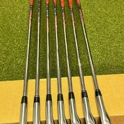 Used RH Honma T//World Forged TW-X Irons 4-10 Tour 105 Stiff Steel Golf Set -Callaway Club Shop IMG 7517 1