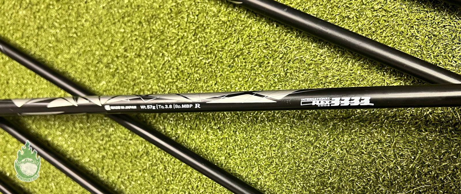 Used XXIO X Black Irons 5-PW/AW/SW AX-1 59g Stiff Flex Graphite Golf Club Set 5 Used XXIO X Black Irons 5-PW/AW/SW AX-1 59g Stiff Flex Graphite Golf Club Set - Image 3