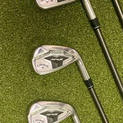 RH Callaway APEX Forged ’19/CF19 Irons 4-PW Recoil ES 780 F4 Stiff Graphite Set -Callaway Club Shop IMG 7542 2