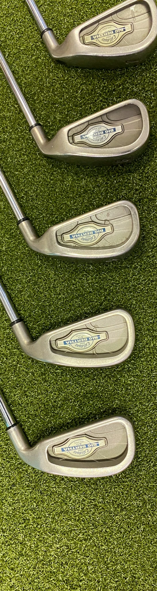 RH Callaway Big Bertha X-12 Irons 3-PW Memphis “10” ’98 Uniflex Steel Golf Set 7 RH Callaway Big Bertha X-12 Irons 3-PW Memphis “10” ’98 Uniflex Steel Golf Set - Image 5