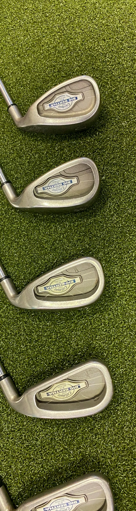 RH Callaway Big Bertha X-12 Irons 3-PW Memphis “10” ’98 Uniflex Steel Golf Set 8 RH Callaway Big Bertha X-12 Irons 3-PW Memphis “10” ’98 Uniflex Steel Golf Set - Image 6