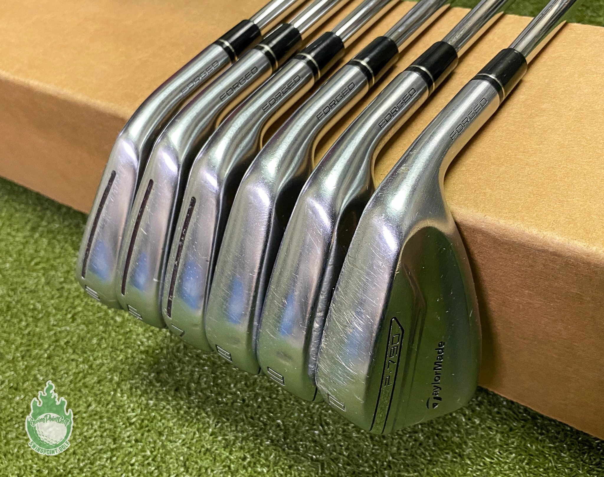 Used RH TaylorMade P-790 Forged Irons 5-PW DG 105g S300 Stiff Steel Golf Set 3 Used RH TaylorMade P-790 Forged Irons 5-PW DG 105g S300 Stiff Steel Golf Set