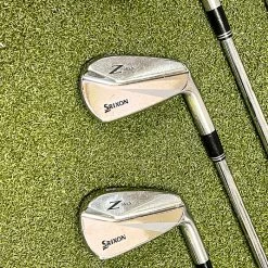 Used RH Srixon Z-965 Forged Irons 3-9 Dynamic Gold X100 X-Stiff Steel Golf Set -Callaway Club Shop IMG 7626 1