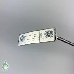 New RH Mizuno M Craft OMOI 01 White Satin Forged 35″ Putter Steel Golf Club