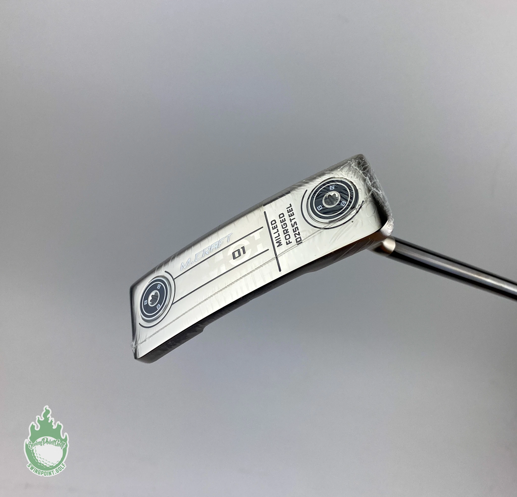 New RH Mizuno M Craft OMOI 01 White Satin Forged 35″ Putter Steel Golf Club 4 New RH Mizuno M Craft OMOI 01 White Satin Forged 35″ Putter Steel Golf Club - Image 2