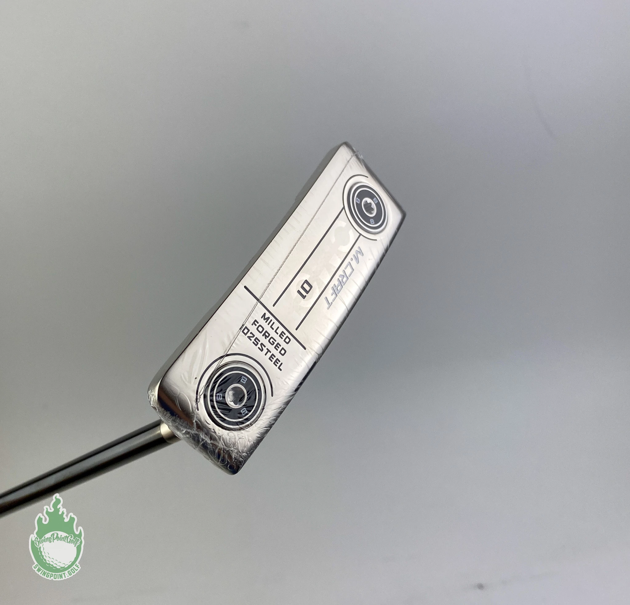 New RH Mizuno M Craft OMOI 01 White Satin Forged 35″ Putter Steel Golf Club 14 New RH Mizuno M Craft OMOI 01 White Satin Forged 35″ Putter Steel Golf Club - Image 12