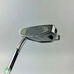 Used TaylorMade Spider X Platinum/White 35″ Putter Steel Golf Club W/ Flatso -Callaway Club Shop IMG 7746