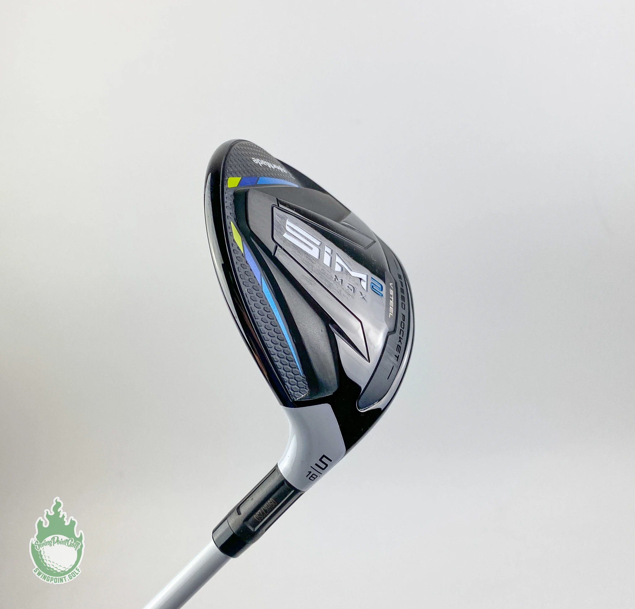 Used RH 2021 TaylorMade Sim 2 Max Fairway 5 Wood 18* Ladies Graphite Golf Club 4 Used RH 2021 TaylorMade Sim 2 Max Fairway 5 Wood 18* Ladies Graphite Golf Club - Image 2