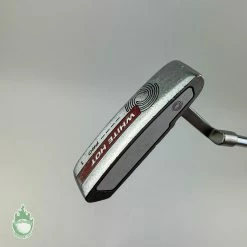 Used LEFT Handed Odyssey White Hot Pro #1 35.5″ Putter Steel Golf Club -Callaway Club Shop IMG 7862 1