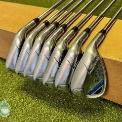 Used Right Handed Tour Edge Bazooka 360 Irons 5-PW/SW Uniflex Steel Golf Set