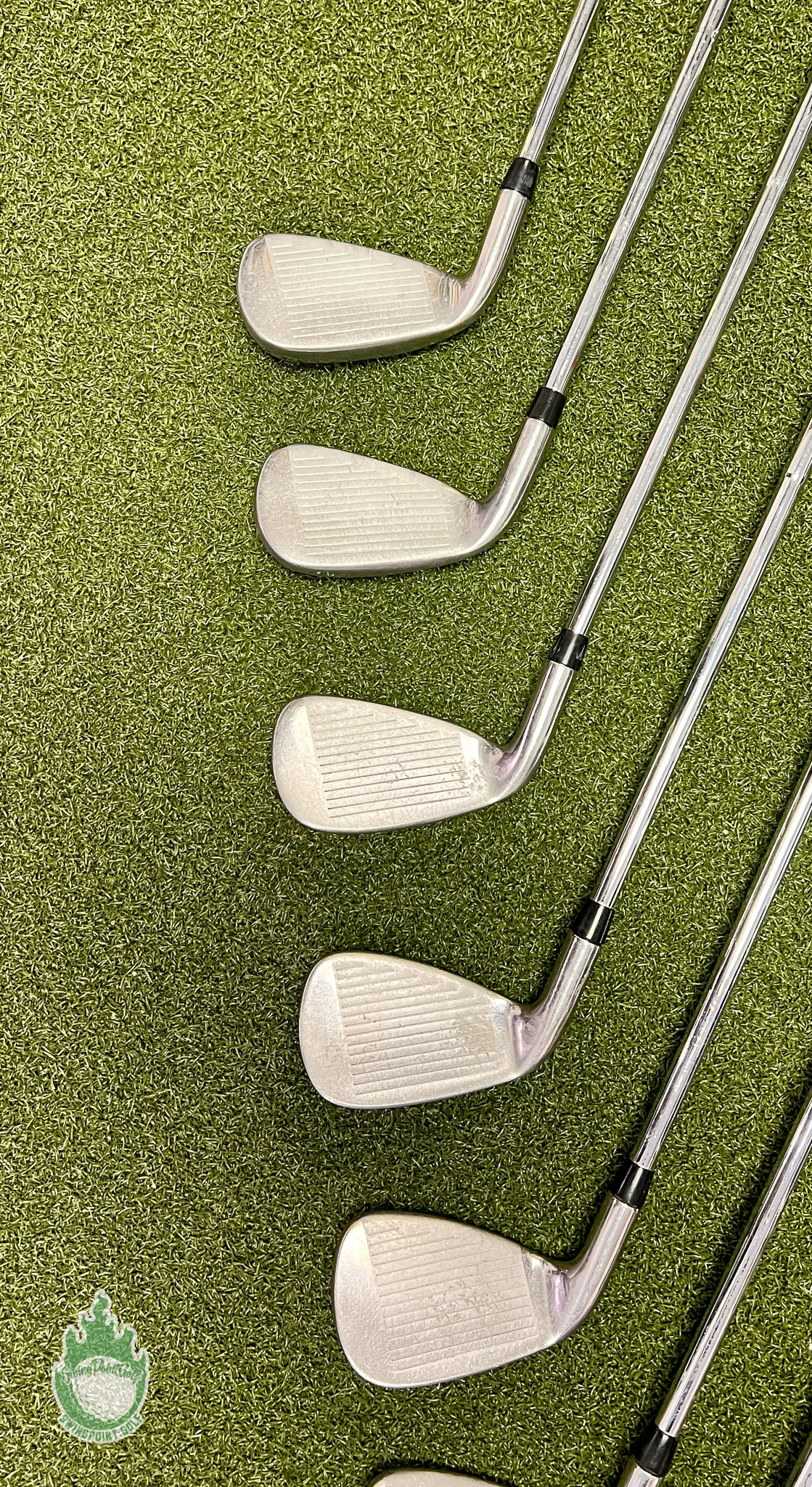 Used Right Handed Tour Edge Bazooka 360 Irons 5-PW/SW Uniflex Steel Golf Set 9 Used Right Handed Tour Edge Bazooka 360 Irons 5-PW/SW Uniflex Steel Golf Set - Image 7