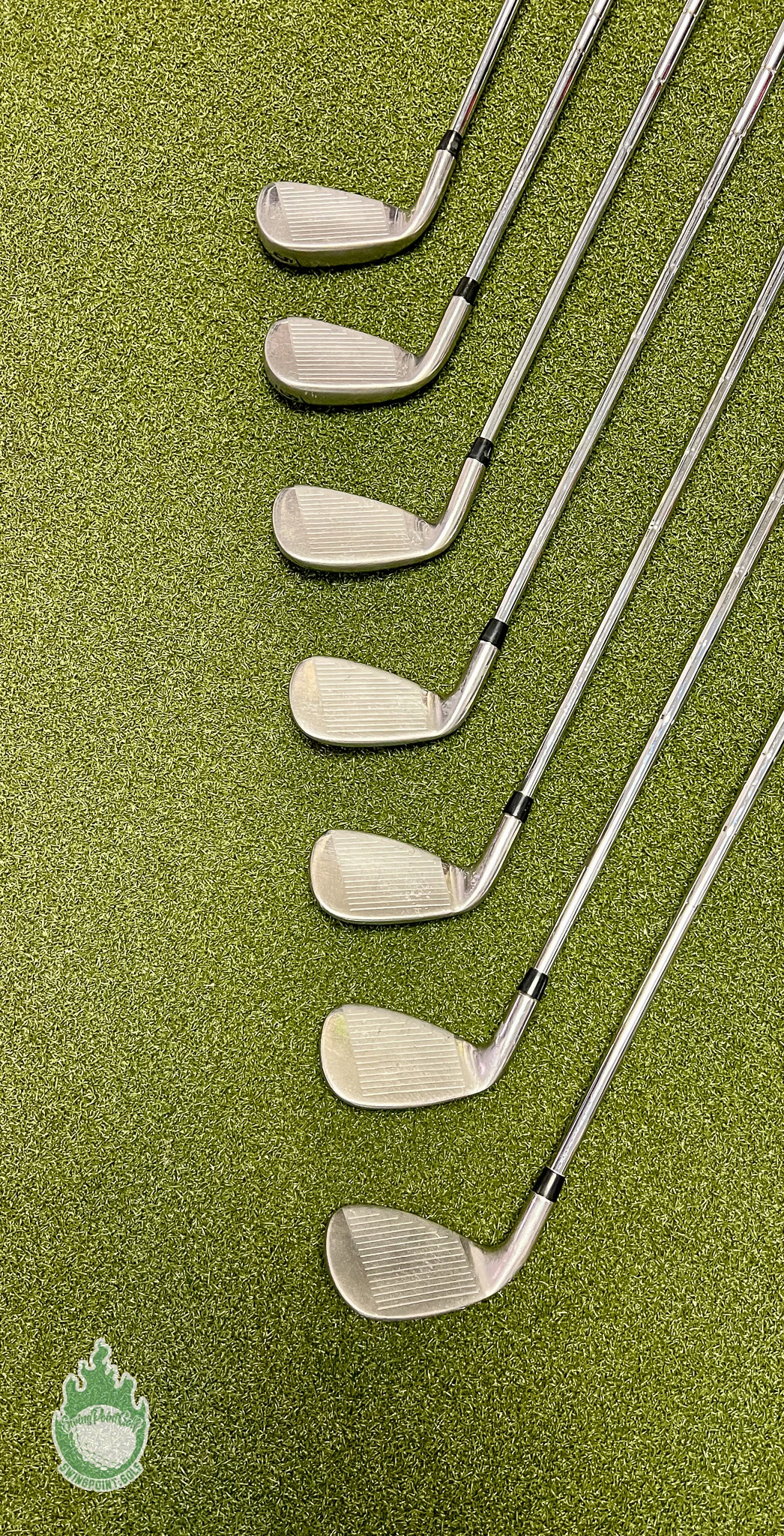 Used Right Handed Tour Edge Bazooka 360 Irons 5-PW/SW Uniflex Steel Golf Set 8 Used Right Handed Tour Edge Bazooka 360 Irons 5-PW/SW Uniflex Steel Golf Set - Image 6