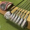 Used Right Handed MaxFli Black MAX Irons 4H 5-PW Regular Flex Steel Golf Set