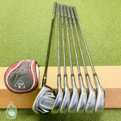 Used Right Handed MaxFli Black MAX Irons 4H 5-PW Regular Flex Steel Golf Set -Callaway Club Shop IMG 7983