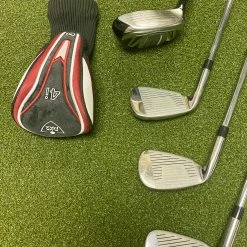 Used Right Handed MaxFli Black MAX Irons 4H 5-PW Regular Flex Steel Golf Set -Callaway Club Shop IMG 7989